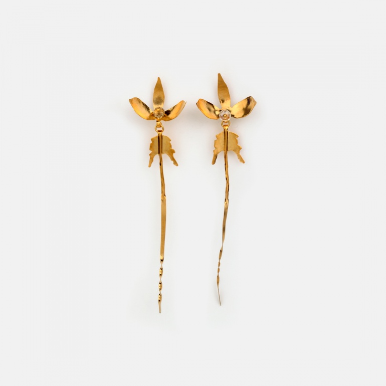 Earrings Orchidee
